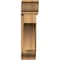 Ekena Millwork Westlake Traditional Rough Sawn Bracket w/ Offset Brace, Western Red Cedar, 8"W x 30"D x 30"H BKT0806X30X30WTL01RWR - alternate 3